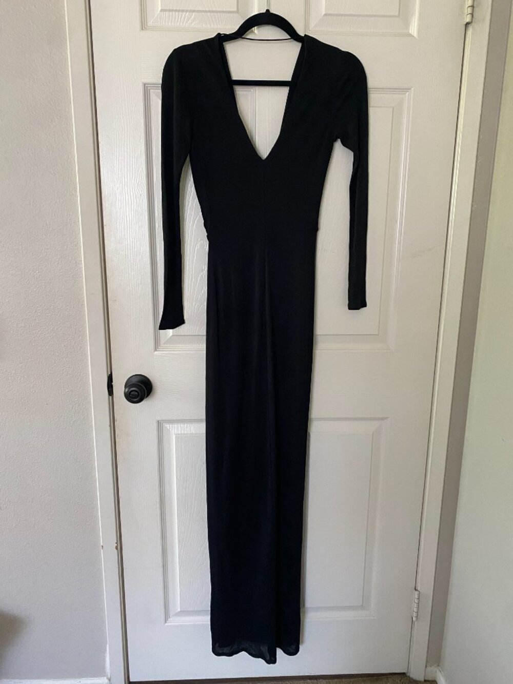 Reiss NWT | Lillian Plunge Detail Maxi Dress - Picture 8 of 16